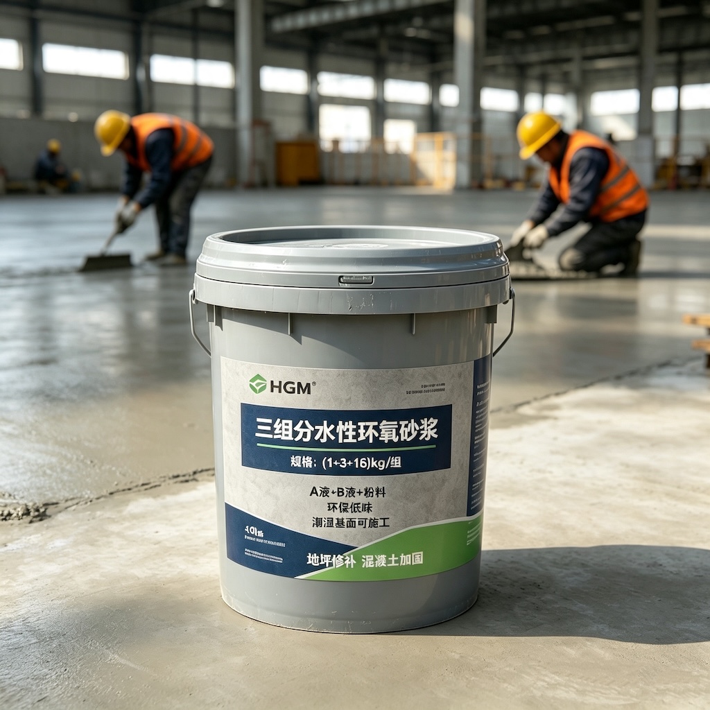 信宜三组份水性环氧砂浆